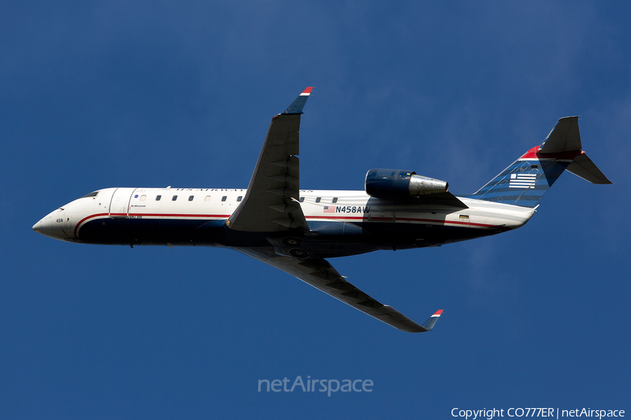 US Airways Express (Air Wisconsin) Bombardier CRJ-200LR (N458AW) | Photo 208811