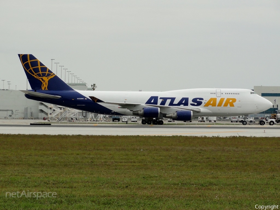 Atlas Air Boeing 747-446(BCF) (N458MC) | Photo 34313