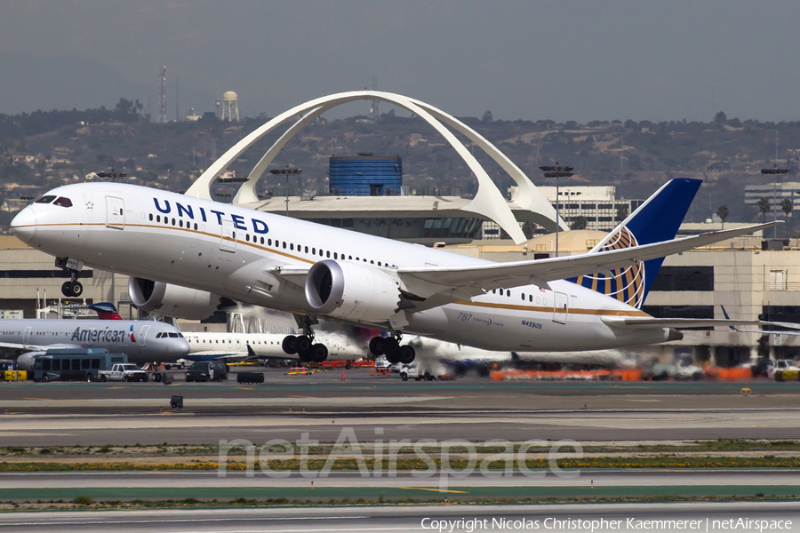 United Airlines Boeing 787-8 Dreamliner (N45905) | Photo 161227