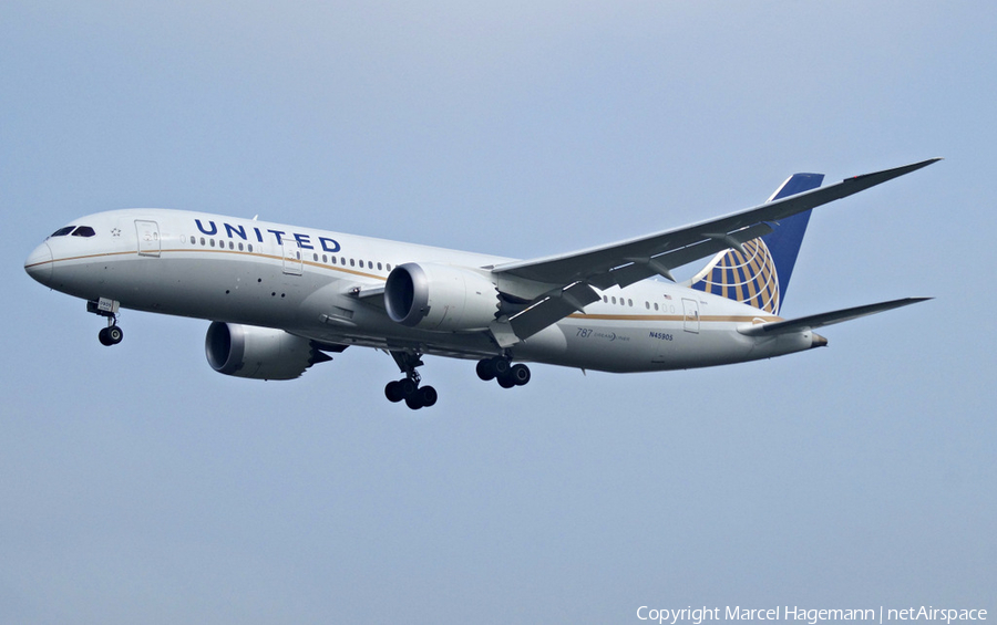 United Airlines Boeing 787-8 Dreamliner (N45905) | Photo 141476