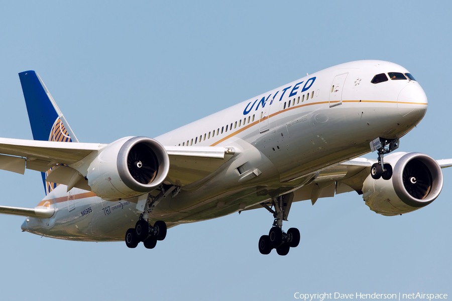 United Airlines Boeing 787-8 Dreamliner (N45905) | Photo 32829