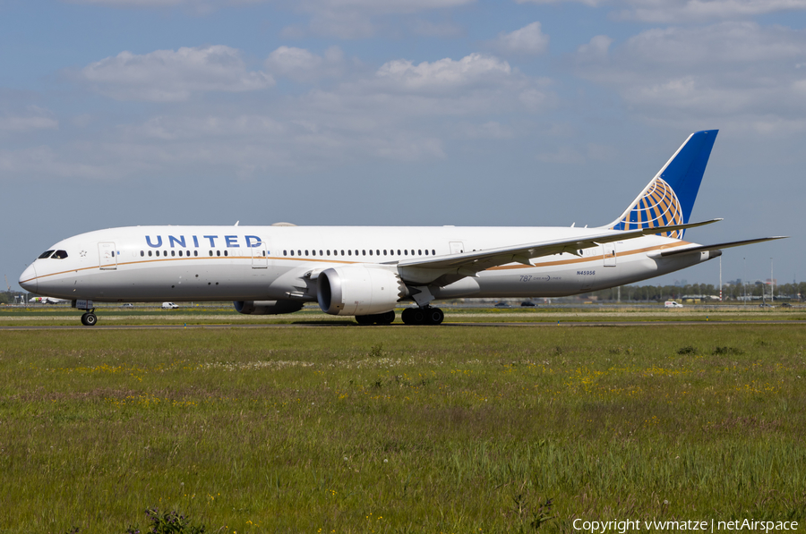 United Airlines Boeing 787-9 Dreamliner (N45956) | Photo 508407