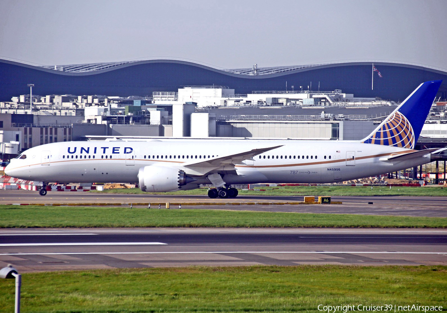 United Airlines Boeing 787-9 Dreamliner (N45956) | Photo 157182