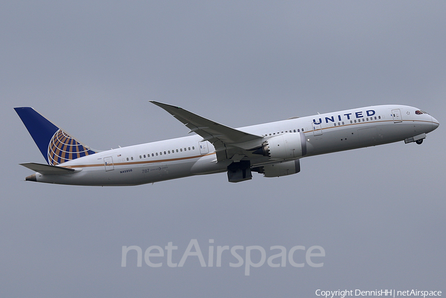 United Airlines Boeing 787-9 Dreamliner (N45956) | Photo 446251