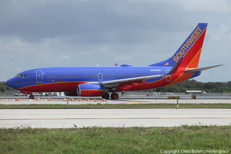 Southwest Airlines Boeing 737-7H4 (N459WN) | Photo 53918