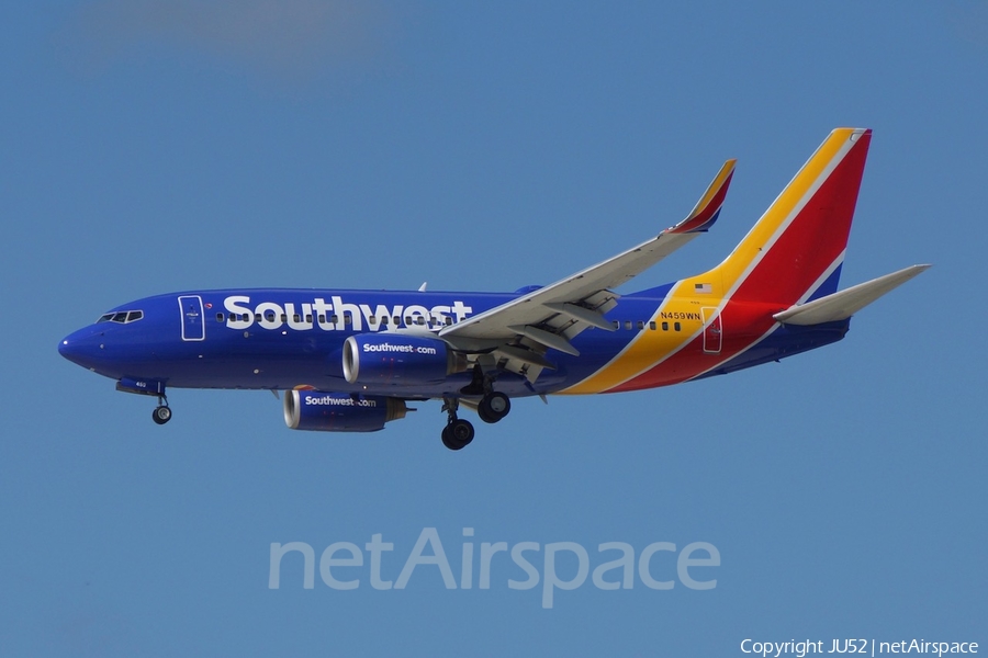 Southwest Airlines Boeing 737-7H4 (N459WN) | Photo 288901