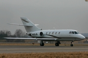 (Private) Dassault Falcon 100 (N45JB) at  Luxembourg - Findel, Luxembourg