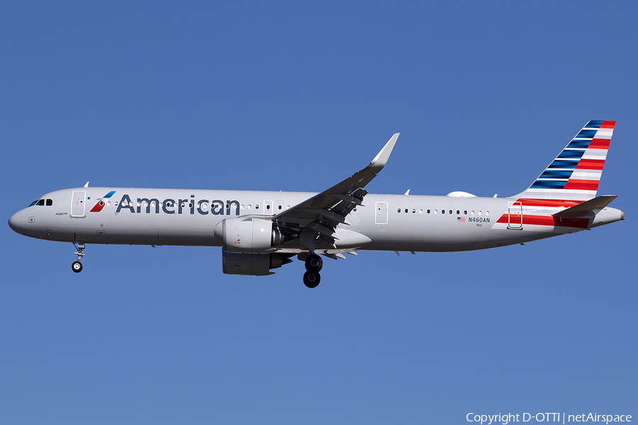 American Airlines Airbus A321-253NX (N460AN) | Photo 539749
