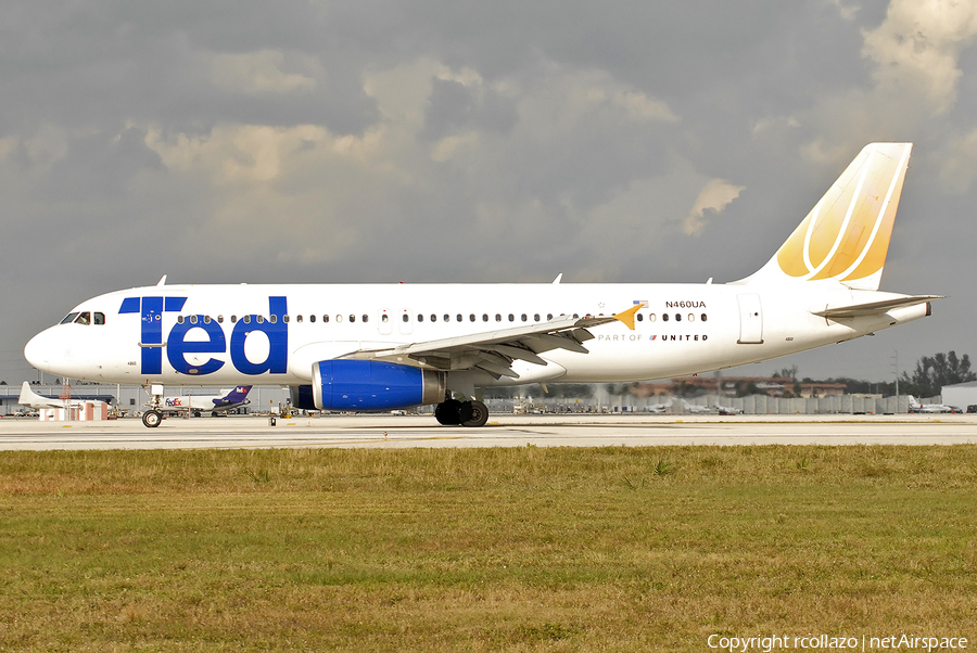 Ted Airbus A320-232 (N460UA) | Photo 447878