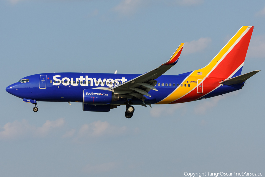 Southwest Airlines Boeing 737-7H4 (N460WN) | Photo 378979