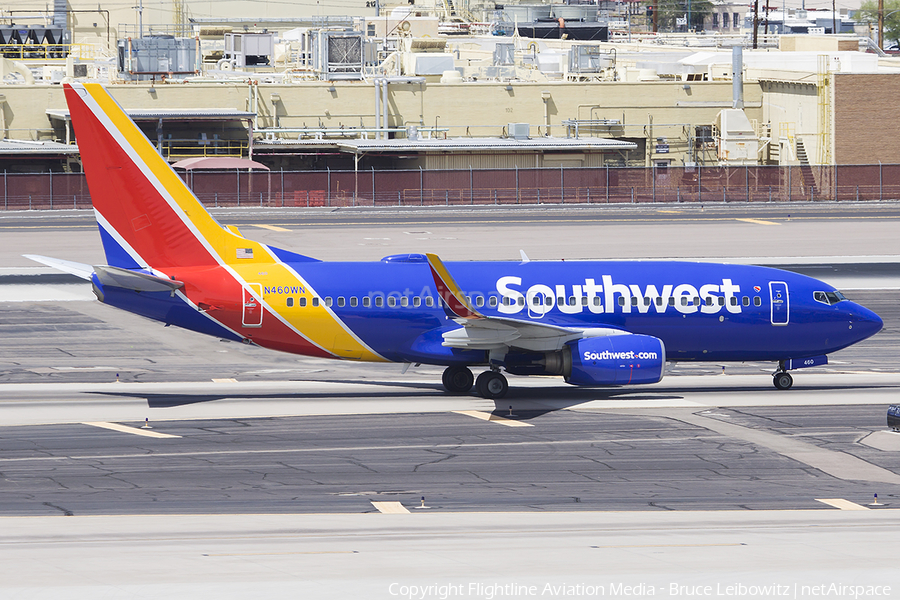 Southwest Airlines Boeing 737-7H4 (N460WN) | Photo 527567