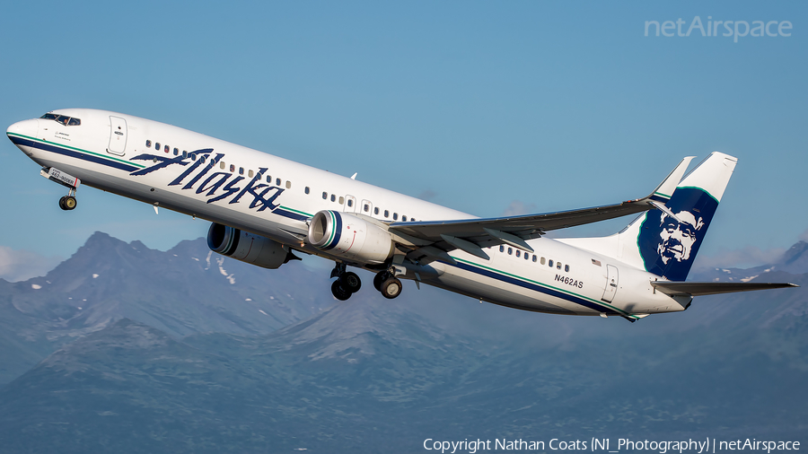 Alaska Airlines Boeing 737-990(ER) (N462AS) | Photo 117083