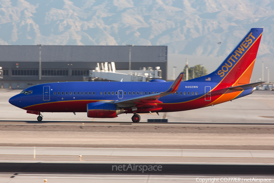 Southwest Airlines Boeing 737-7H4 (N462WN) | Photo 56687