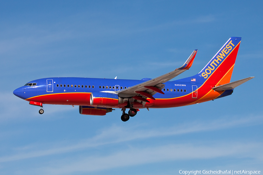 Southwest Airlines Boeing 737-7H4 (N462WN) | Photo 67225