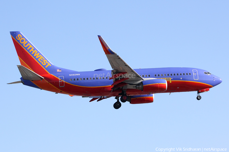 Southwest Airlines Boeing 737-7H4 (N462WN) | Photo 8276