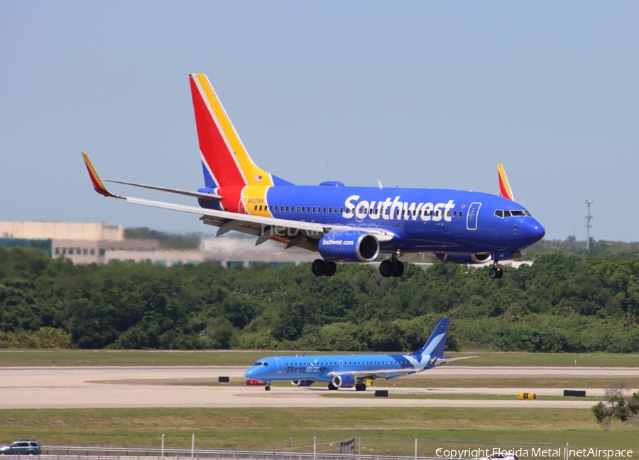 Southwest Airlines Boeing 737-7H4 (N462WN) | Photo 621327