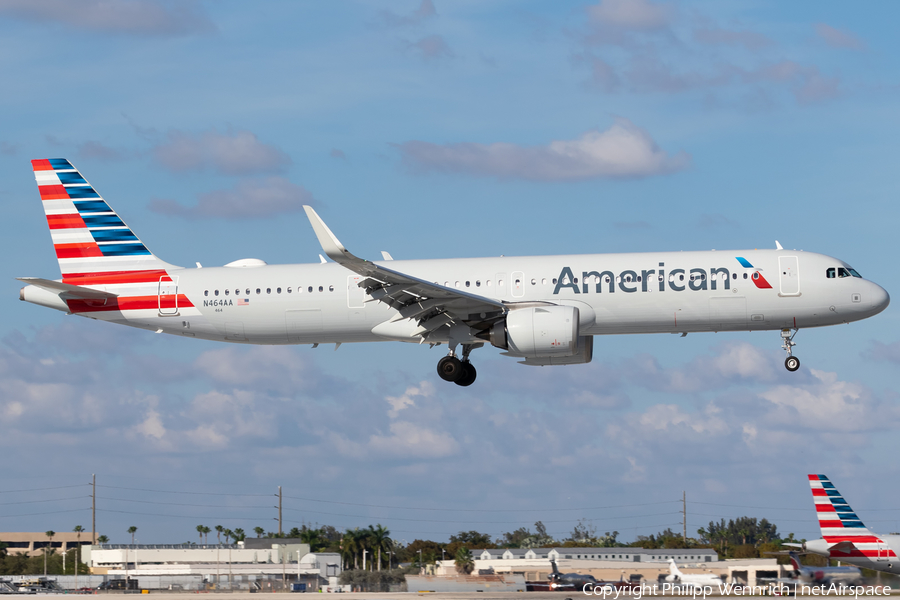 American Airlines Airbus A321-253NX (N464AA) | Photo 560773