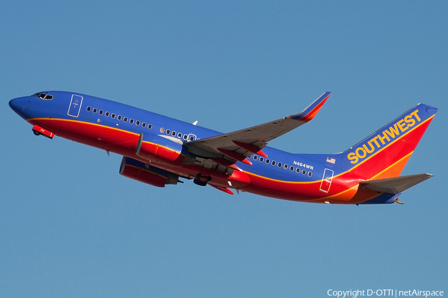Southwest Airlines Boeing 737-7H4 (N464WN) | Photo 179827