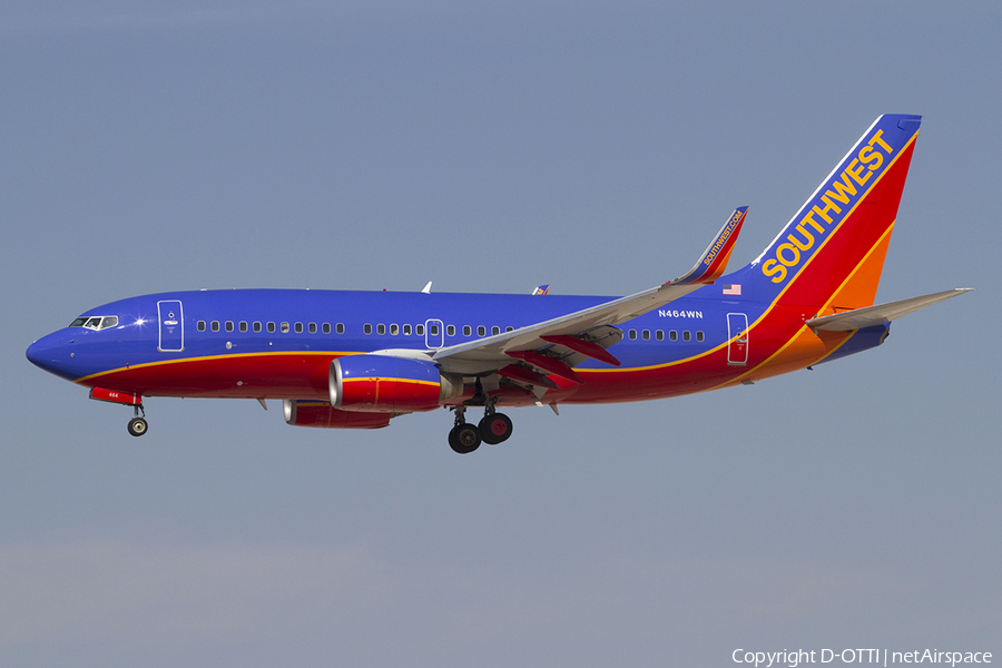 Southwest Airlines Boeing 737-7H4 (N464WN) | Photo 341087