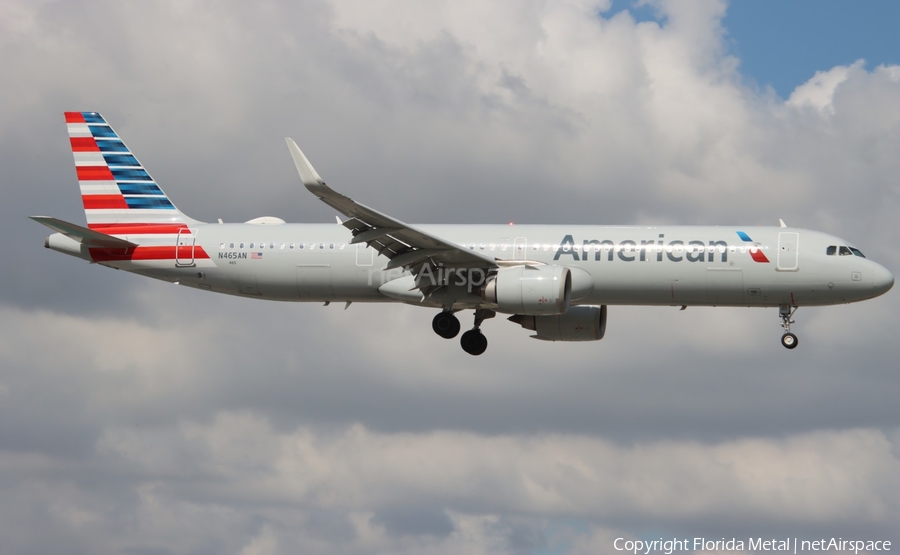 American Airlines Airbus A321-253NX (N465AN) | Photo 666248
