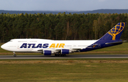 Atlas Air Boeing 747-446 (N465MC) at  Nuremberg, Germany