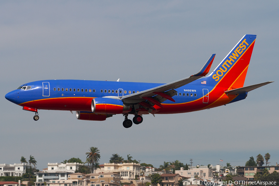 Southwest Airlines Boeing 737-7H4 (N466WN) | Photo 187089