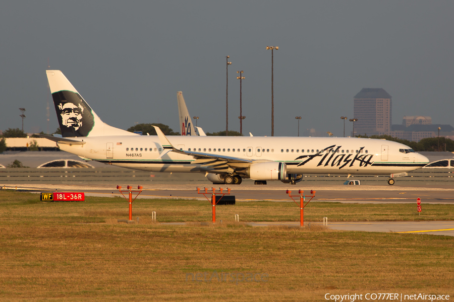 Alaska Airlines Boeing 737-990(ER) (N467AS) | Photo 90317