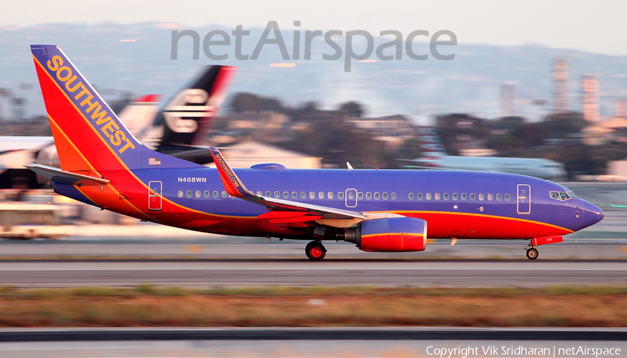 Southwest Airlines Boeing 737-7H4 (N468WN) | Photo 117244