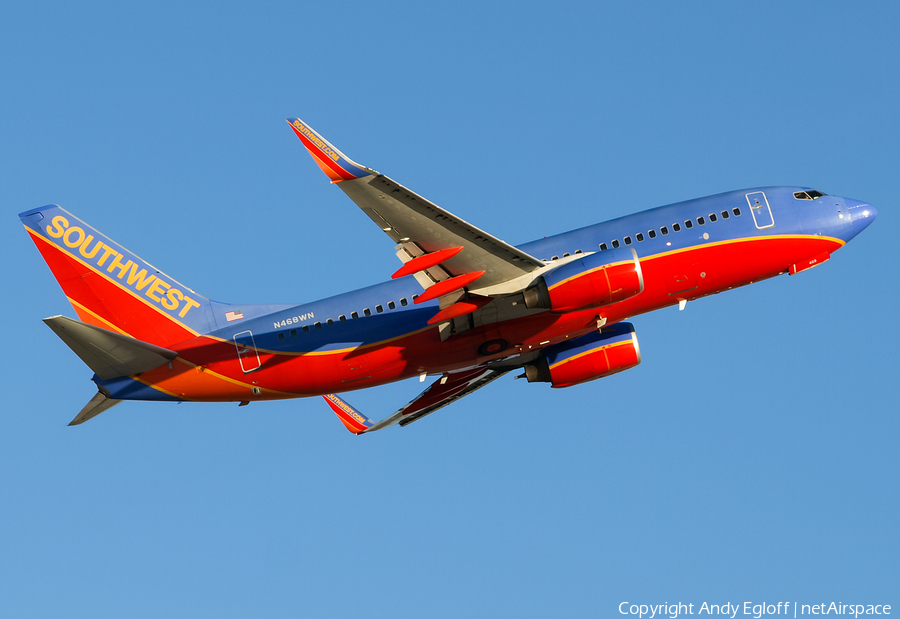 Southwest Airlines Boeing 737-7H4 (N468WN) | Photo 383924