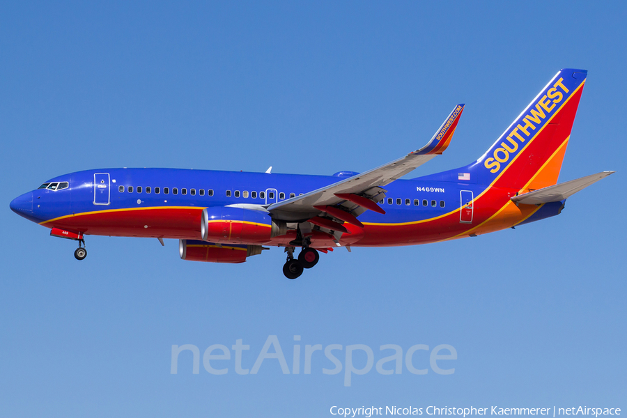 Southwest Airlines Boeing 737-7H4 (N469WN) | Photo 127346