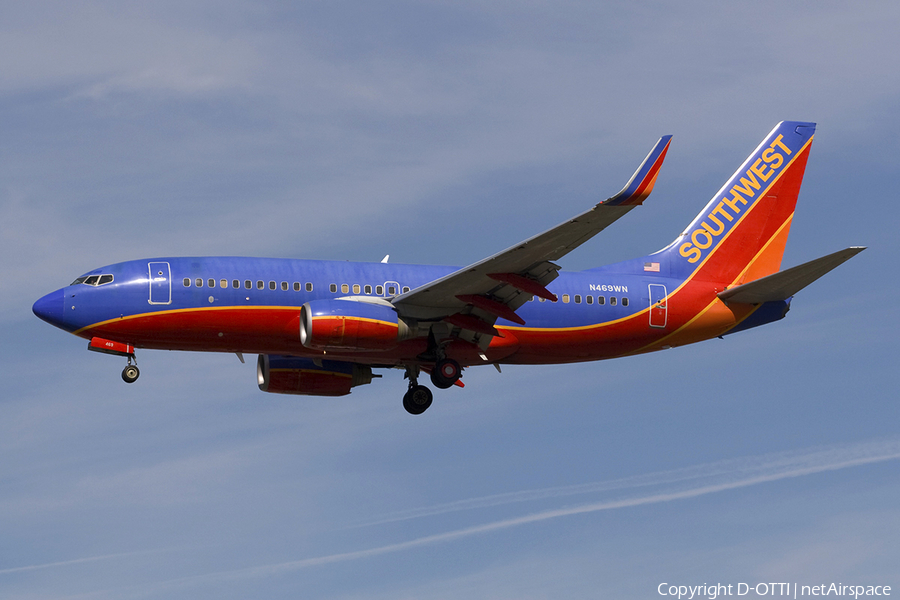 Southwest Airlines Boeing 737-7H4 (N469WN) | Photo 279798