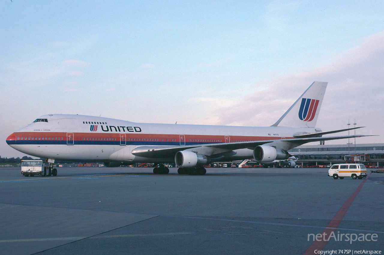 United Airlines Boeing 747 122 N4717u Photo 39243 • Netairspace