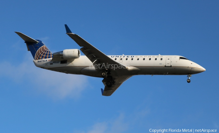 United Express (SkyWest Airlines) Bombardier CRJ-200ER (N471CA) | Photo 304298