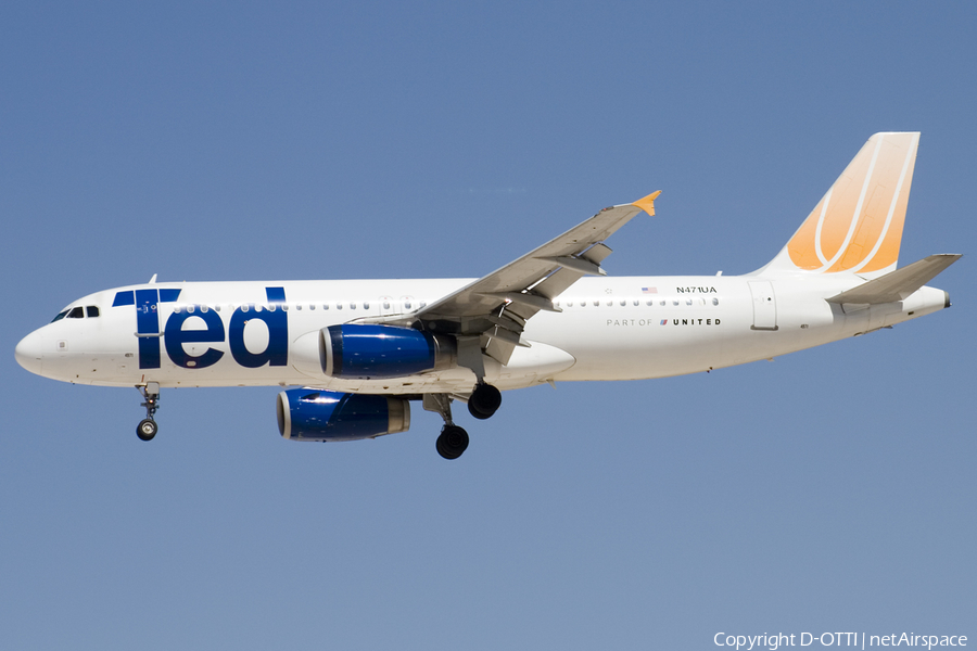 Ted Airbus A320-232 (N471UA) | Photo 178362
