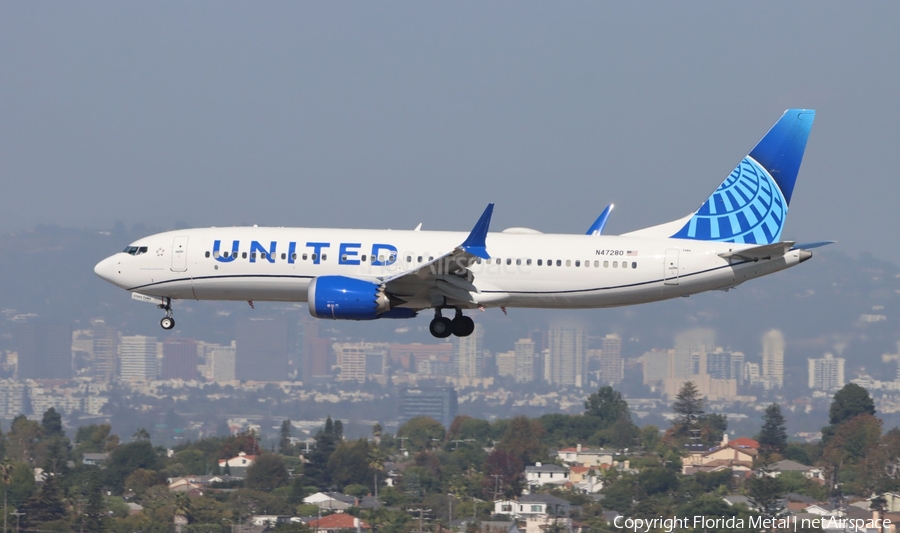 United Airlines Boeing 737-8 MAX (N47280) | Photo 615477