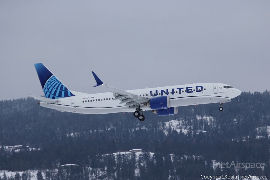 United Airlines Boeing 737-8 MAX (N47284) | Photo 538587