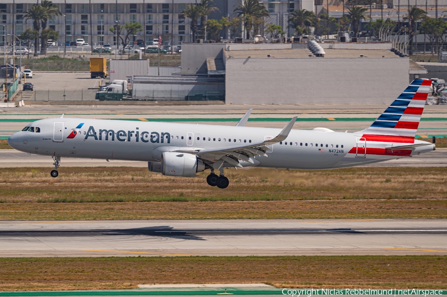 American Airlines Airbus A321-253NX (N472AN) | Photo 680969