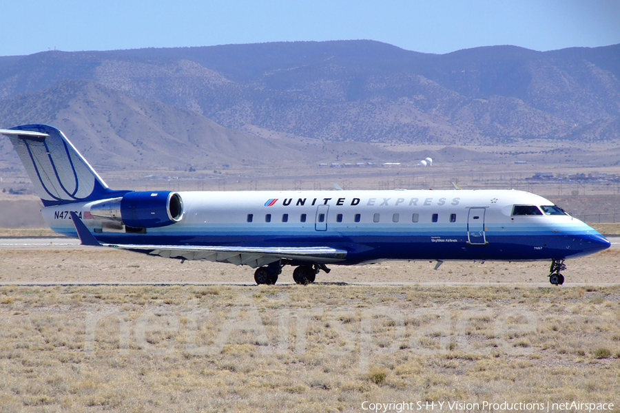 United Express (SkyWest Airlines) Bombardier CRJ-200ER (N472CA) | Photo 5882