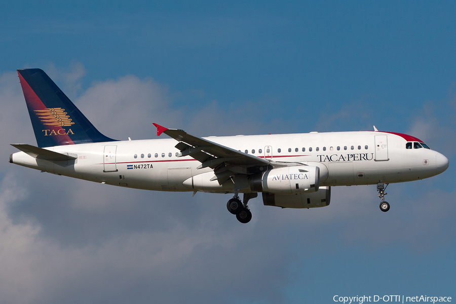 TACA Peru Airbus A319-132 (N472TA) | Photo 230491
