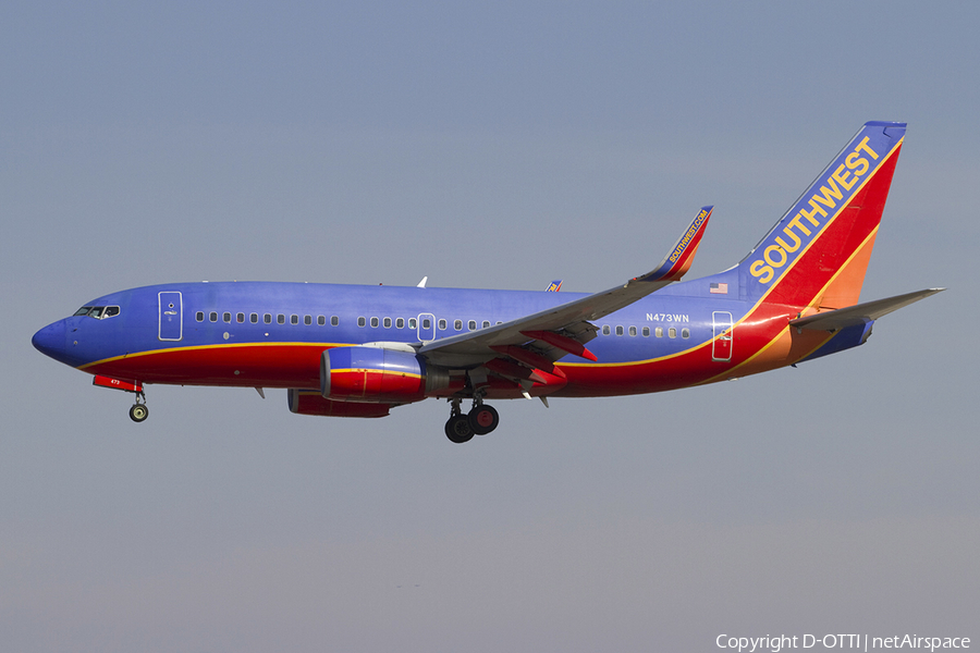 Southwest Airlines Boeing 737-7H4 (N473WN) | Photo 340944