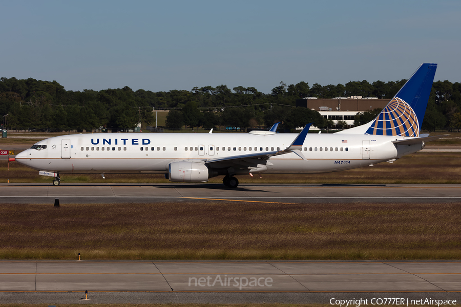 United Airlines Boeing 737-924(ER) (N47414) | Photo 289605