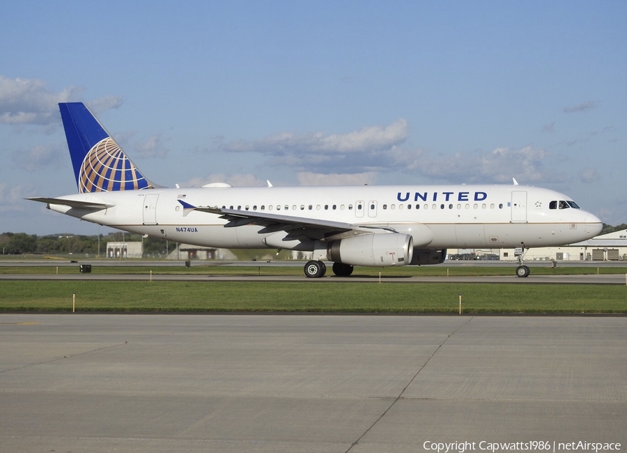 United Airlines Airbus A320-232 (N474UA) | Photo 382990