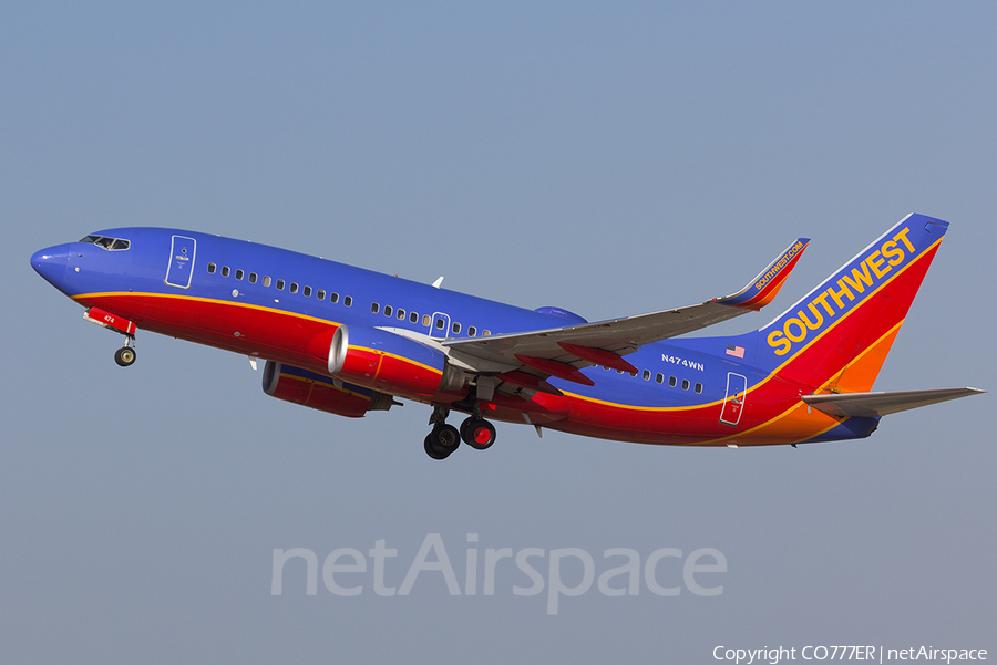 Southwest Airlines Boeing 737-7H4 (N474WN) | Photo 8115