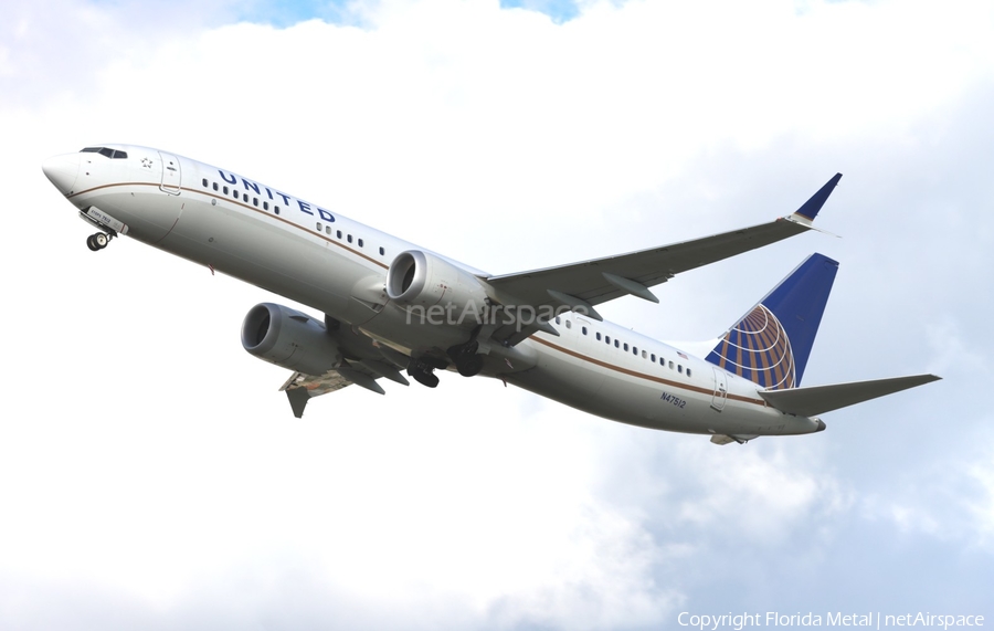 United Airlines Boeing 737-9 MAX (N47512) | Photo 483362