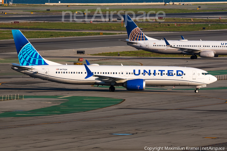 United Airlines Boeing 737-9 MAX (N47524) | Photo 502906