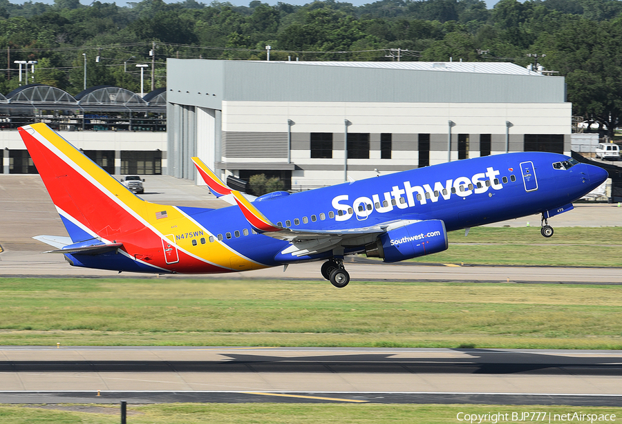 Southwest Airlines Boeing 737-7H4 (N475WN) | Photo 461448