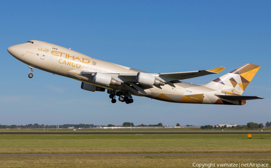 Etihad Cargo (Atlas Air) Boeing 747-47UF (N476MC) | Photo 208285