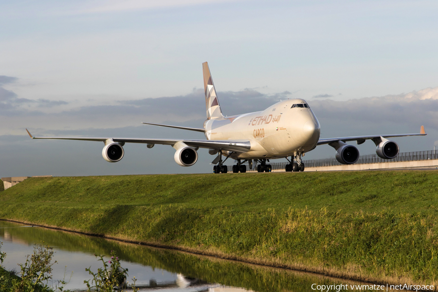 Etihad Cargo (Atlas Air) Boeing 747-47UF (N476MC) | Photo 429514