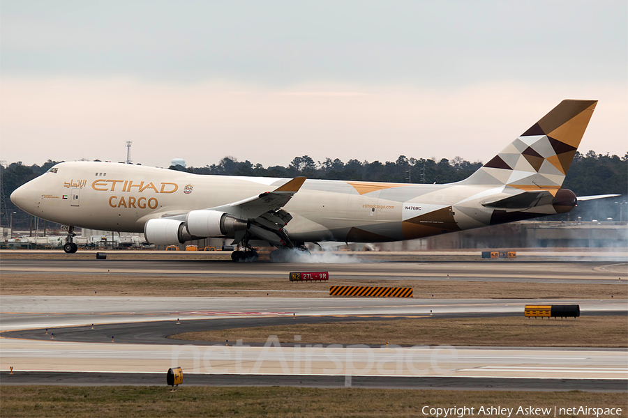 Etihad Cargo (Atlas Air) Boeing 747-47UF (N476MC) | Photo 67768