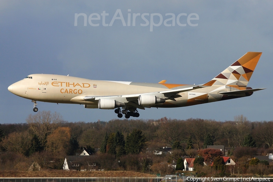 Etihad Cargo (Atlas Air) Boeing 747-47UF (N476MC) | Photo 100297